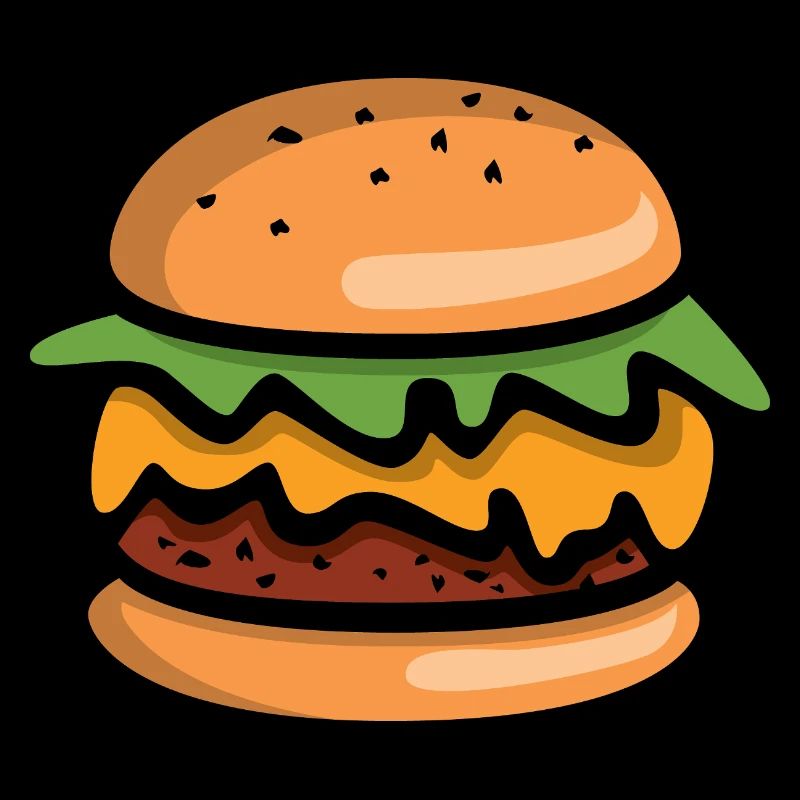 Cheeseburger Comic Burger