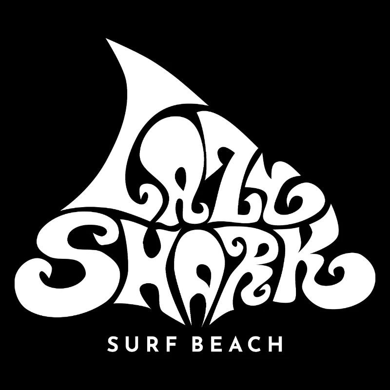 Hai Lazy Shark surf beach sixties Strand maritim