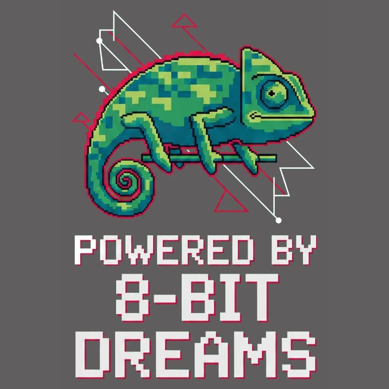 Powered 8-Bit Dreams – Pixel Chameleon
