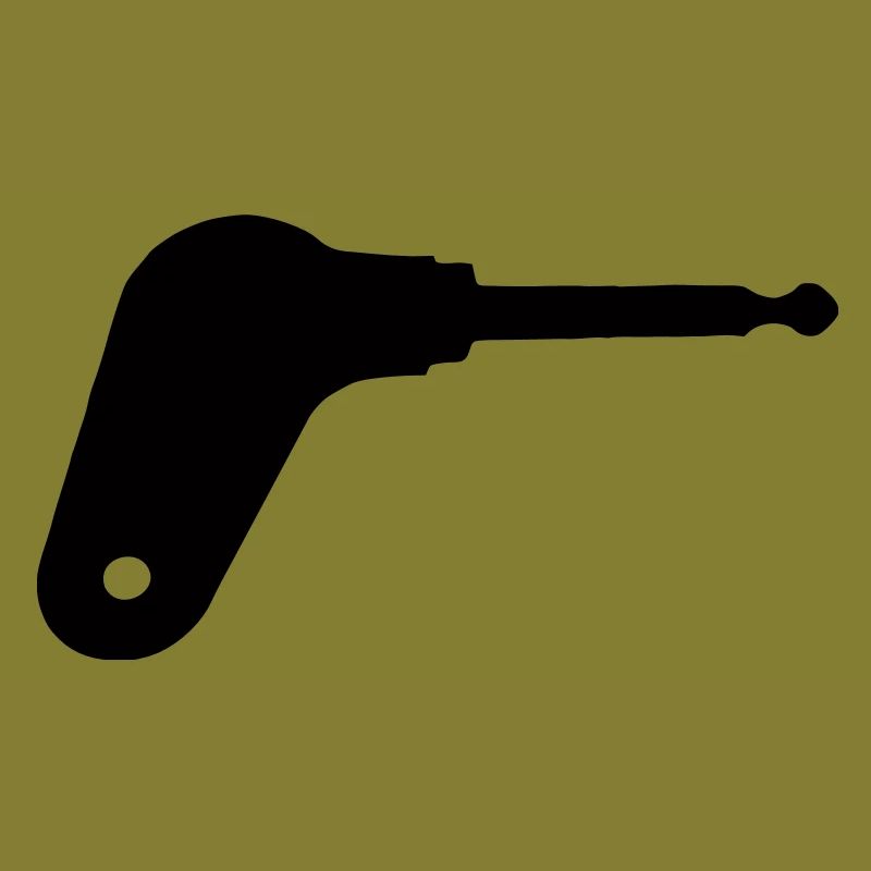 Oldtimer tractor ignition key