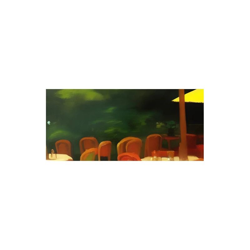 Asiatisches Cafe im Freien