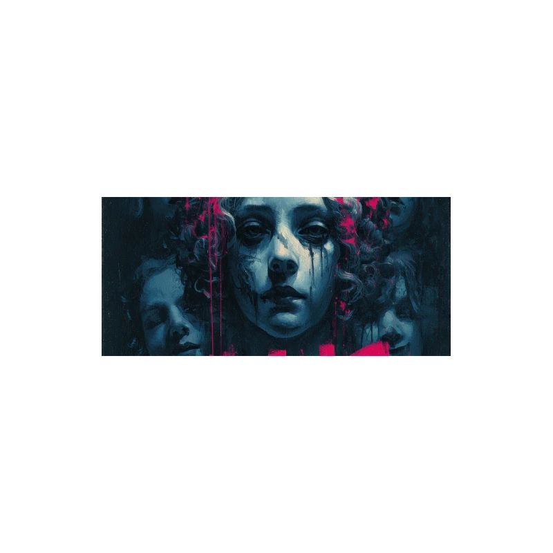 Neon Queen Graffiti Crown