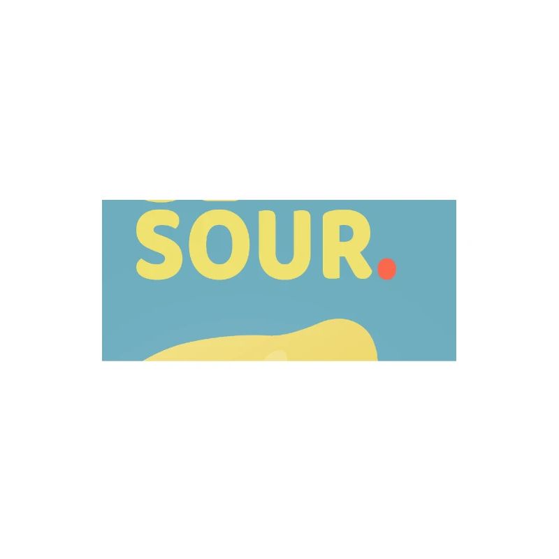 Ne soyez pas amer : design drôle d’affiche citron