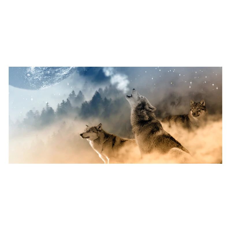 Wolves Howling At The Moon / Beautiful Wolves
