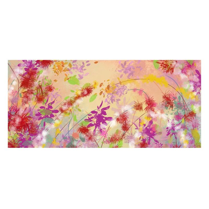 Motif de tourbillon de couleurs Pastel Blossoms