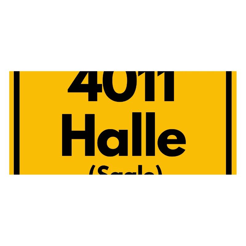 OLD POSTCODE POSTCODE RETRO 4011 HALLE (SAAALE)