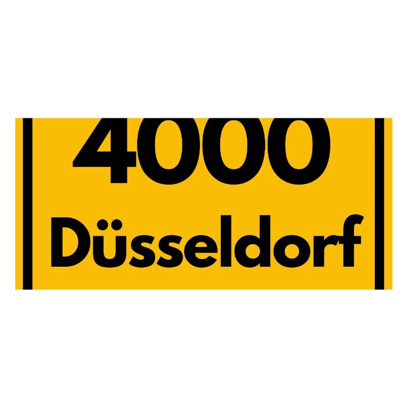 OLD POSTCODE POSTCODE RETRO 4000 DÜSSELDORF - OLD