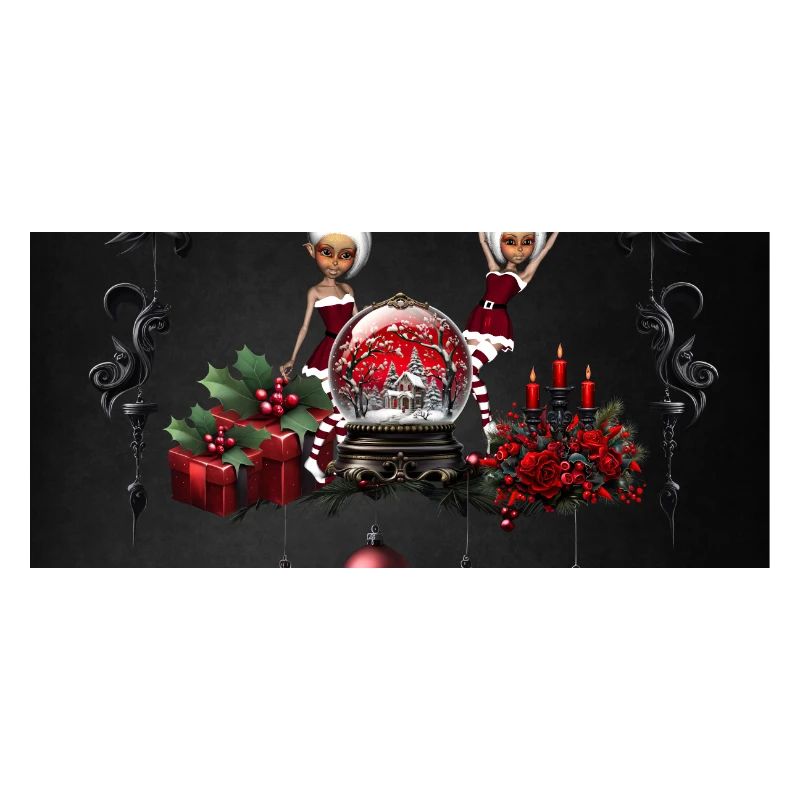 Wunderbare dunkle Weihnachtszeit