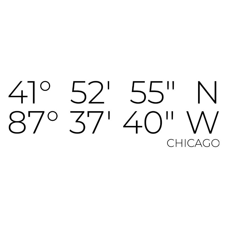 Coordinates Chicago