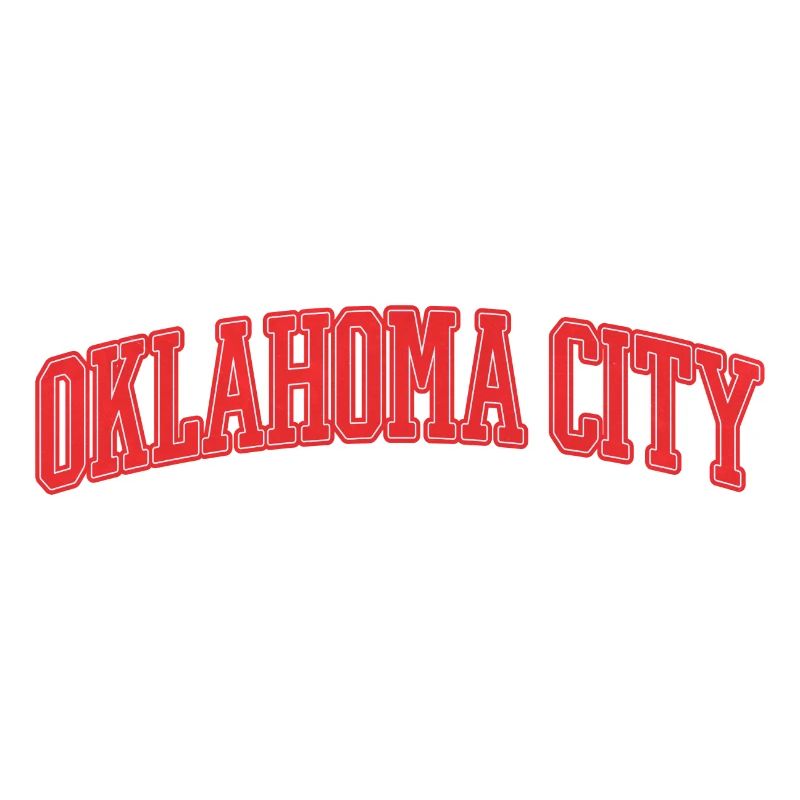 Oklahoma City Varsity Schriftzug