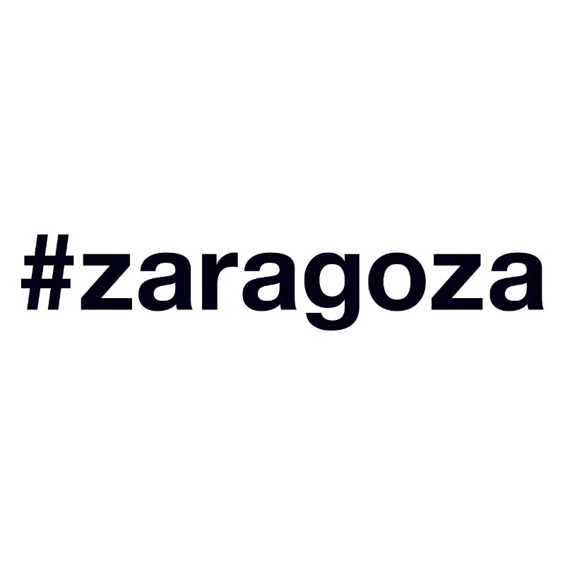 ZARAGOZA Hashtag