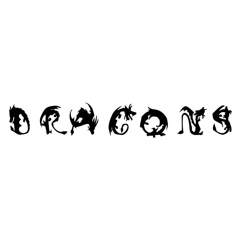 Dragons Design Fantasy