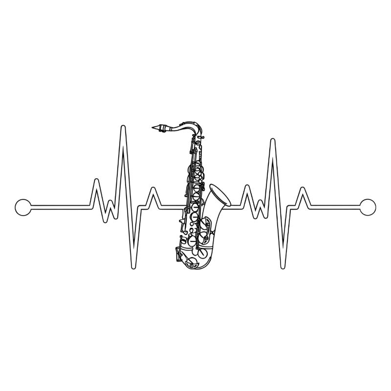Herzschlag-Gitarrendesign