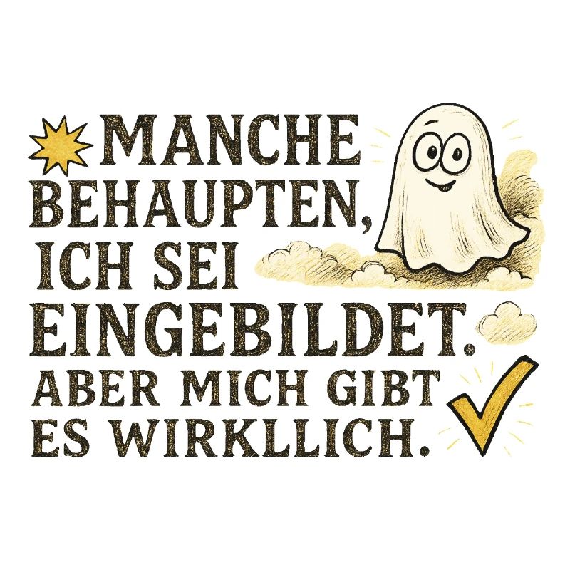 Manche behaupten, ich sei eingebildet