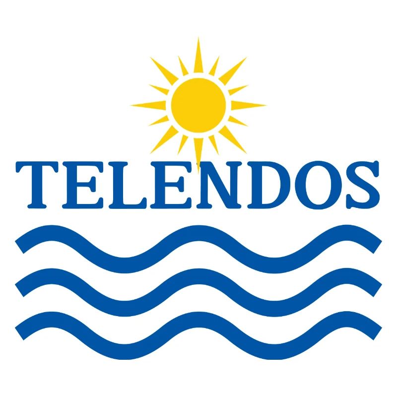 Ondes de soleil de l’île Telendos