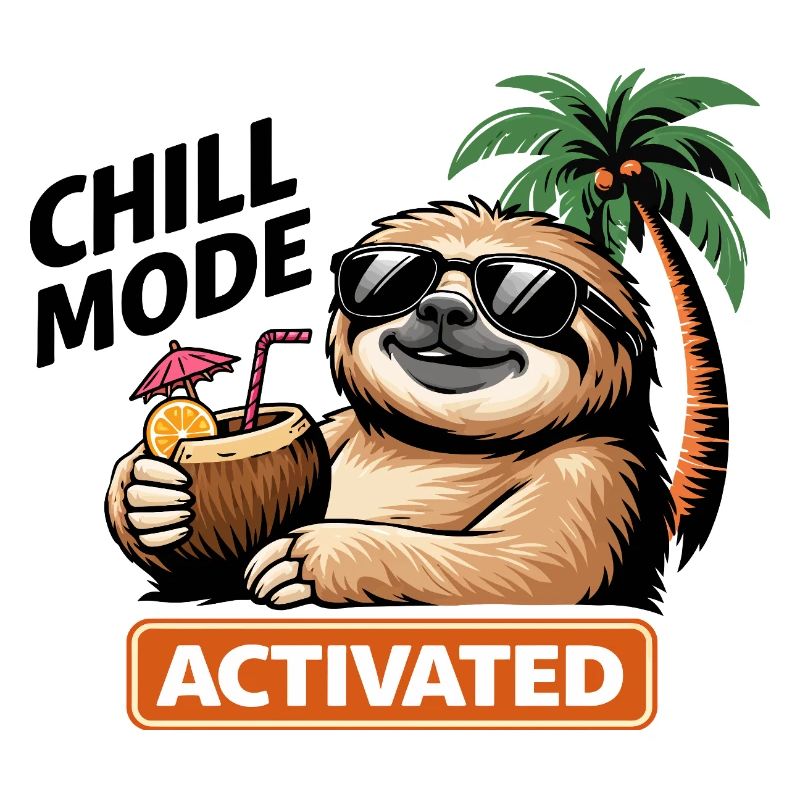 Tropical Sloth Activated Vibes
