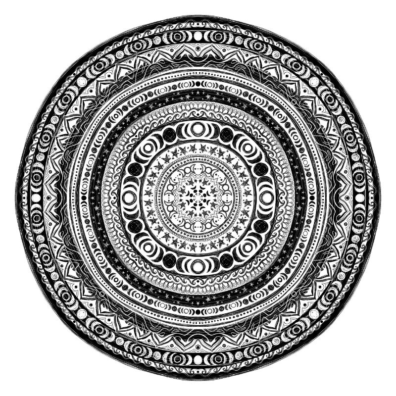 Mandala du cycle lunaire