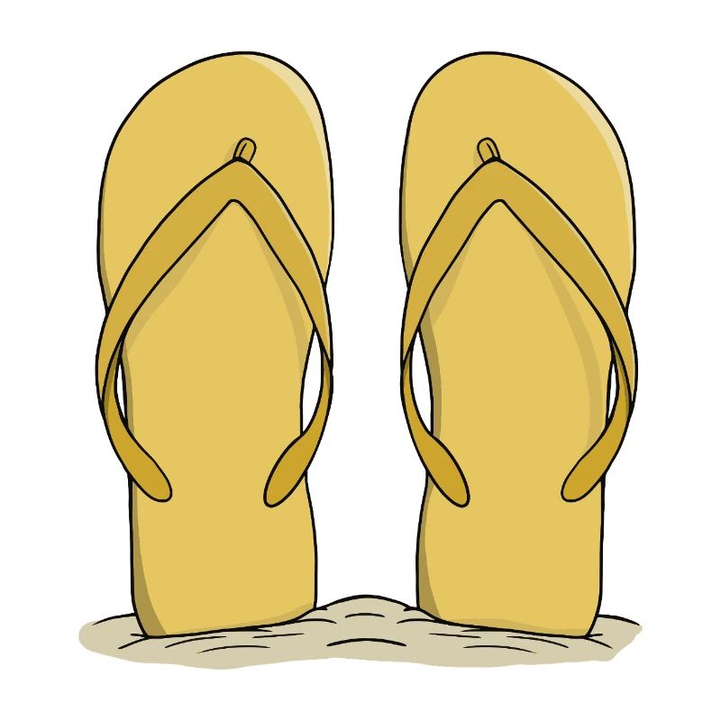 Sunny Beach Flip-Flops