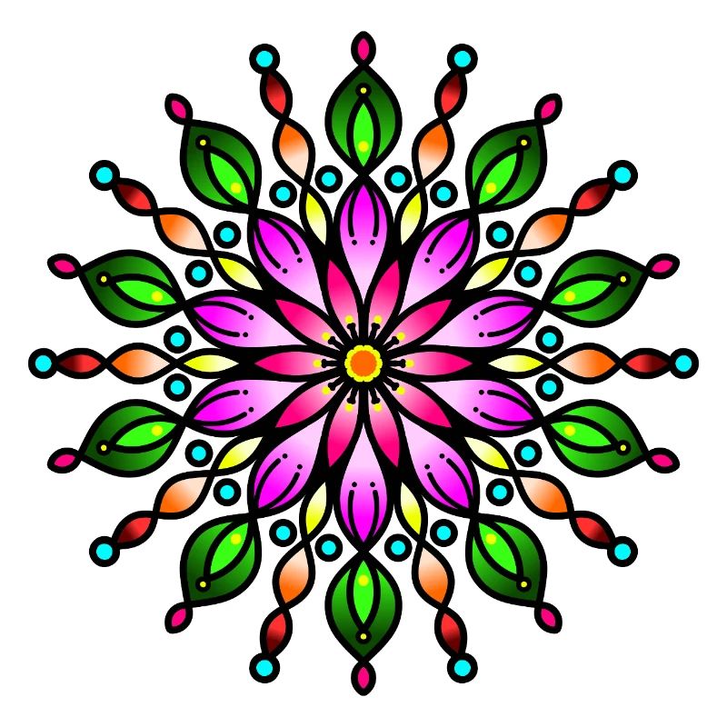 Tropical Rainbow Star