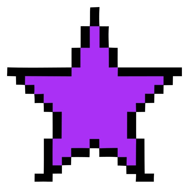 Pixel Stern 8-Bit Power Up