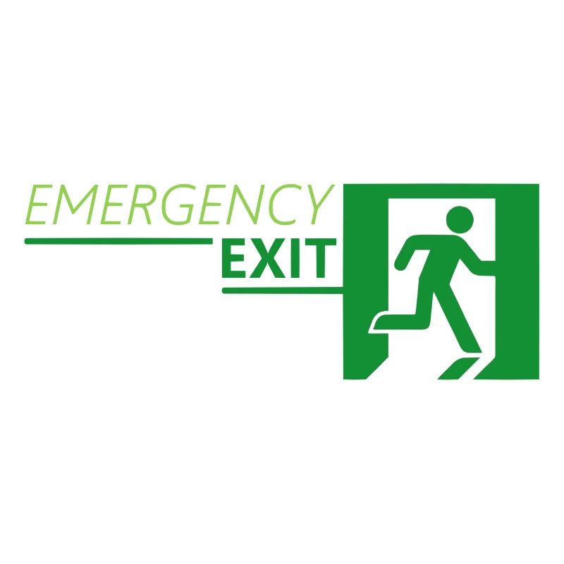 Emergency EXIT Classic Green