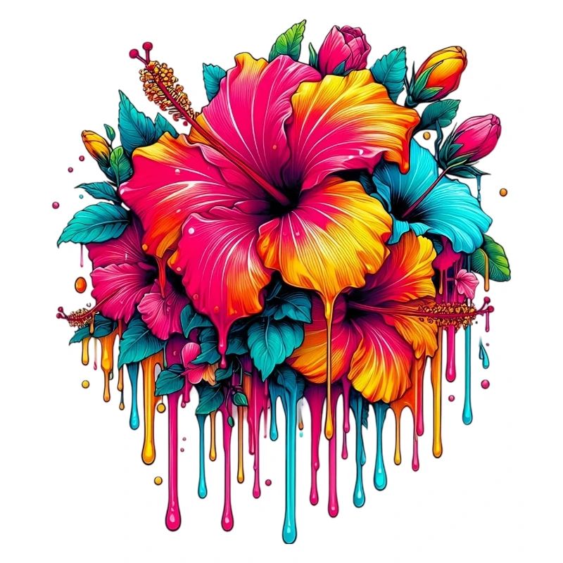 Fleurs d’hibiscus