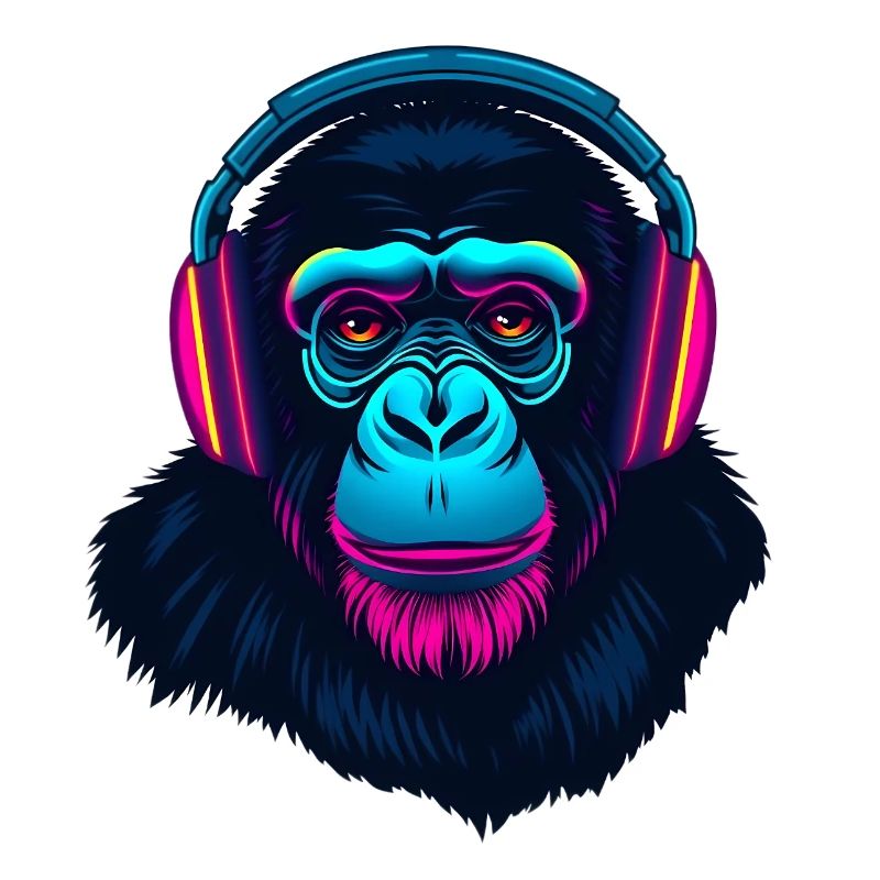Monkey en tant que DJ