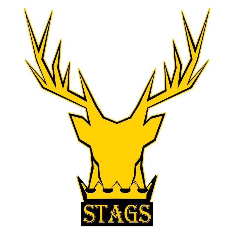 Logo de la couronne de cerf doré