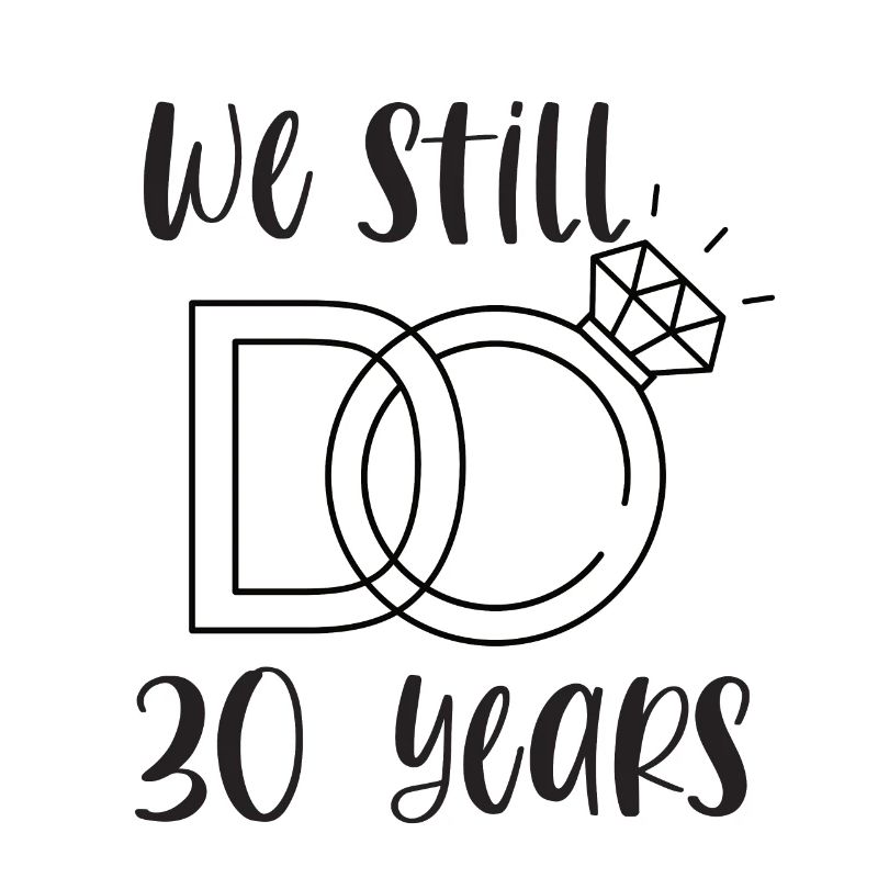 30. Hochzeitstag Perlenhochzeit Hochzeit Geschenk