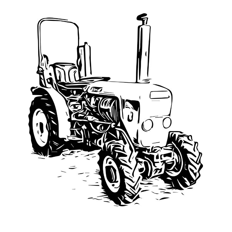Schmalspurschlepper Traktor