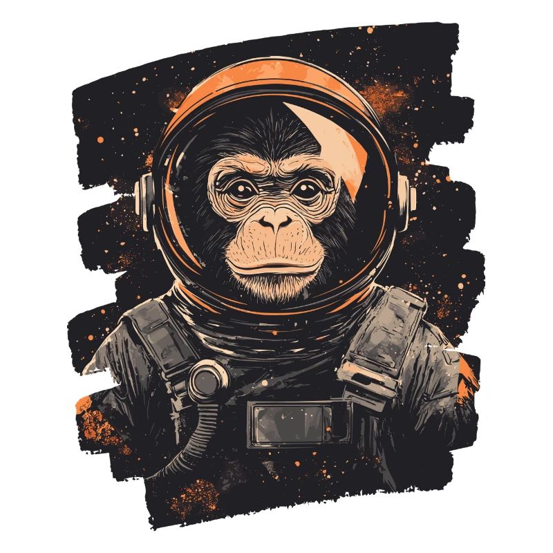 Monkey Astronaut