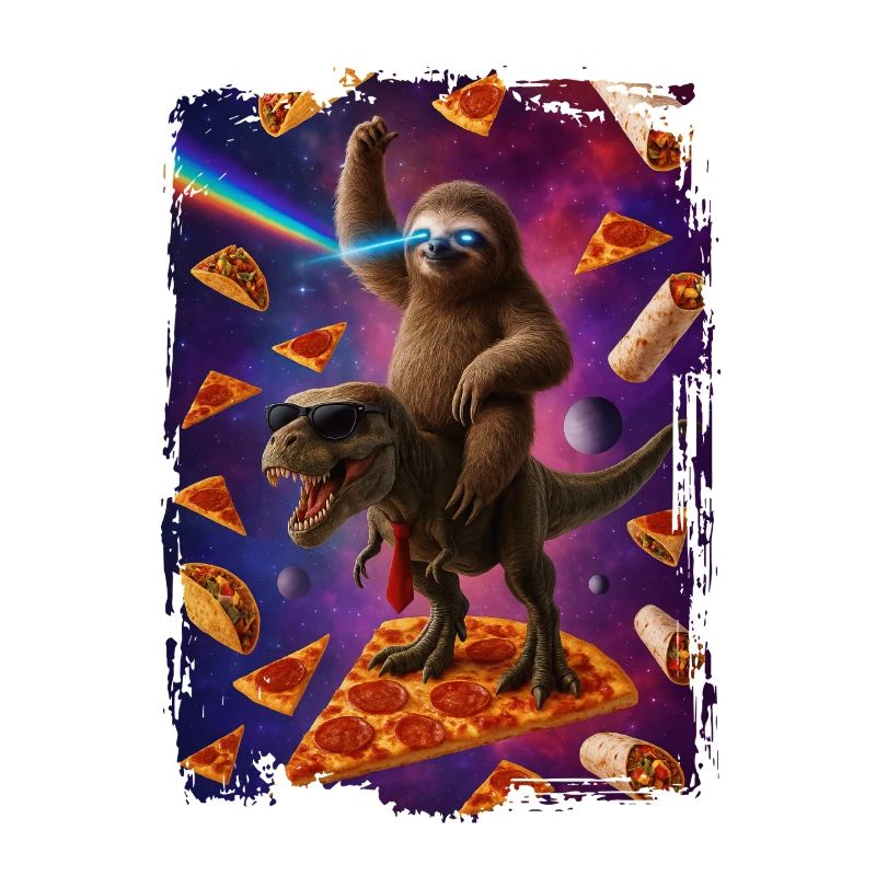 Space Explorers Dragon and Sloth