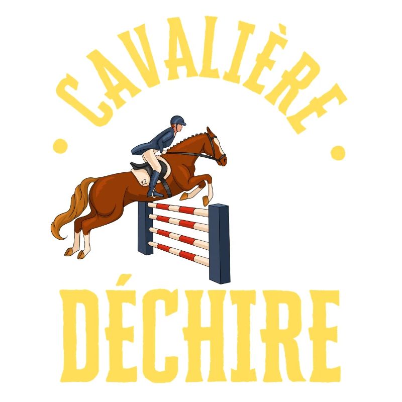 Cavalière qui Déchire - Saut D'obstacles