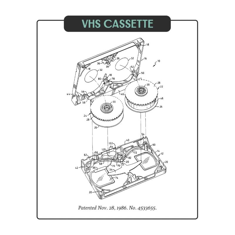 Retro Sketch VHS Kassette