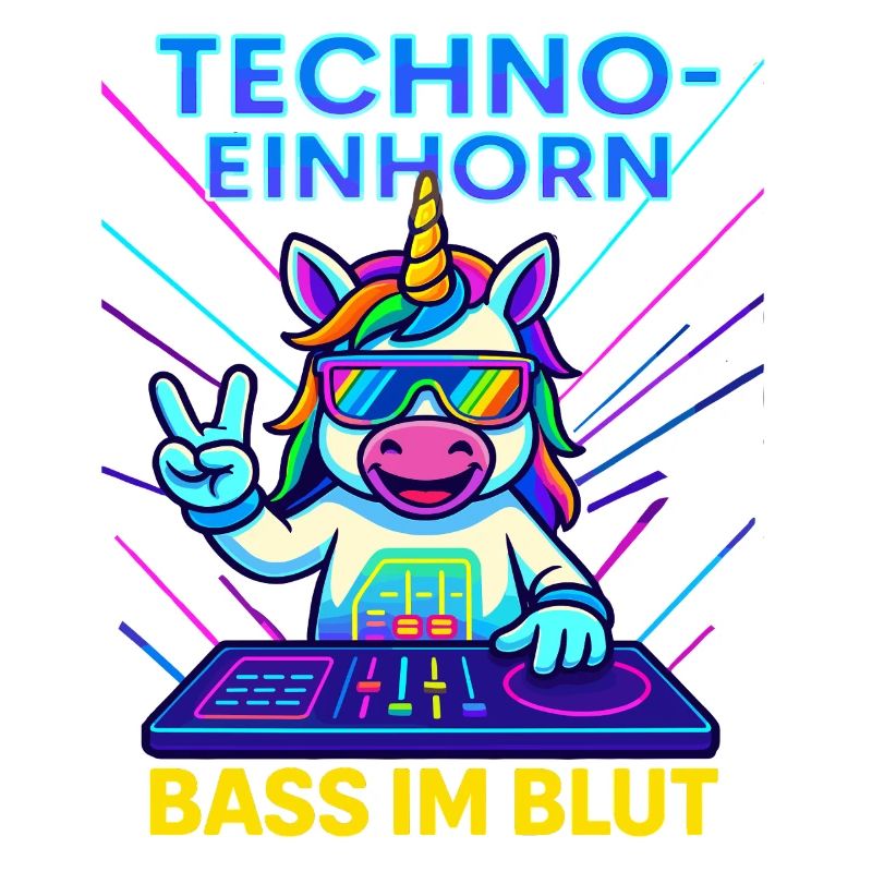 Techno licorne basse dans le sang