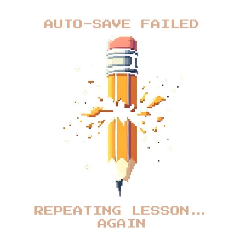 Autosave failed | Repeat lesson
