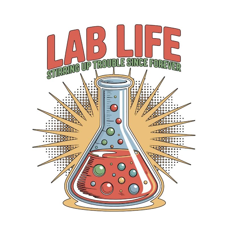 Lab Technician Lab Life Stirring Up Phlebotomist