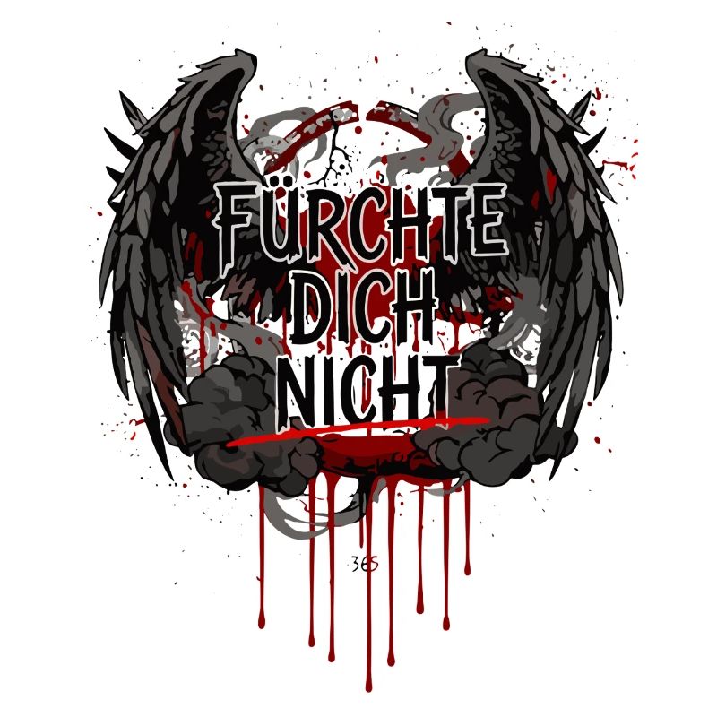 FÜRCHTE DICH NICHT Dunkel Gothic Blut