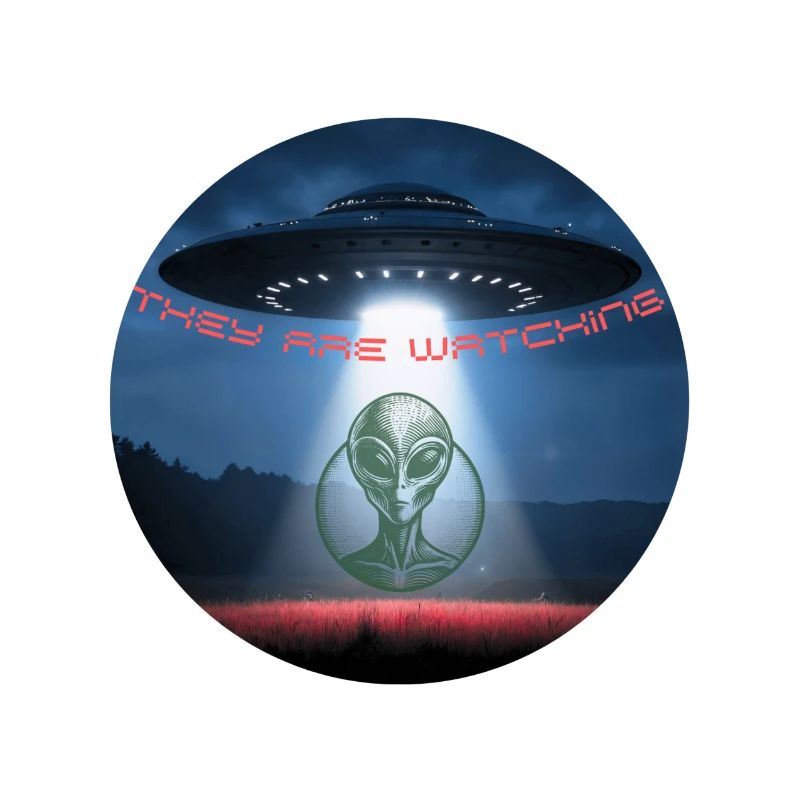 UFO They are watching.