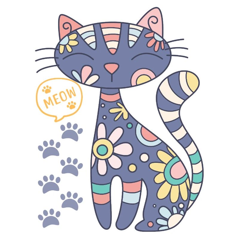 Mandala Katze