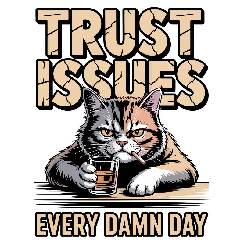 Trust Issues Katze