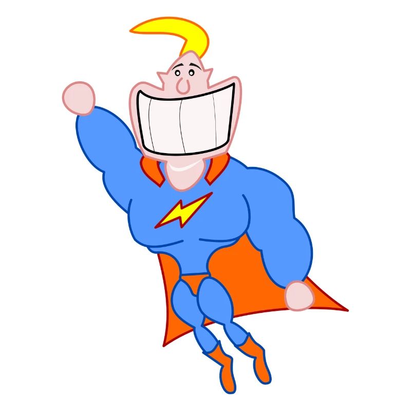 Lustiger Superheld