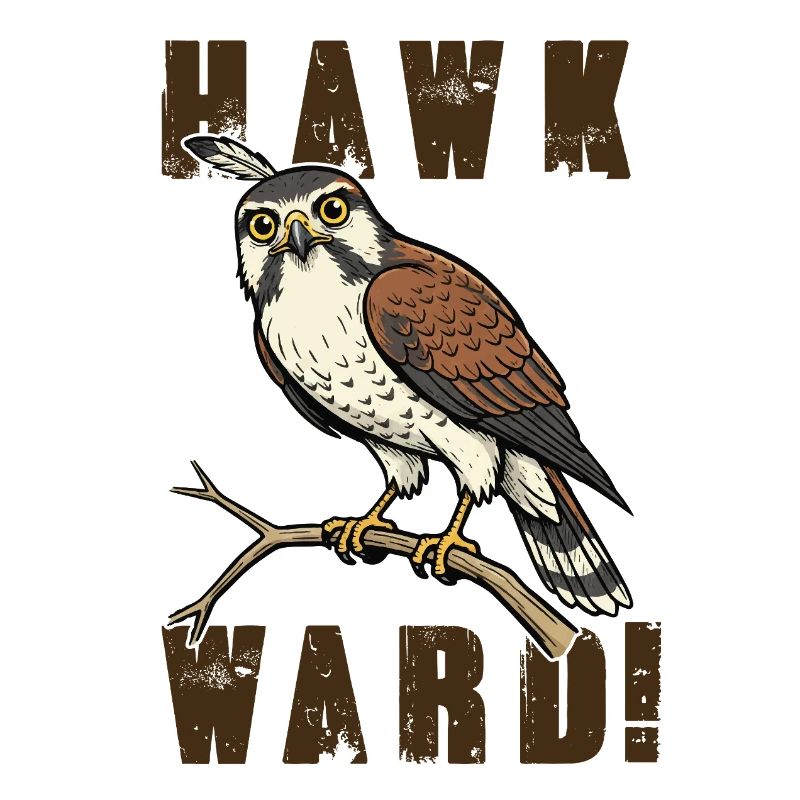 Klassischer Hawkward Hawk Hawk Humor