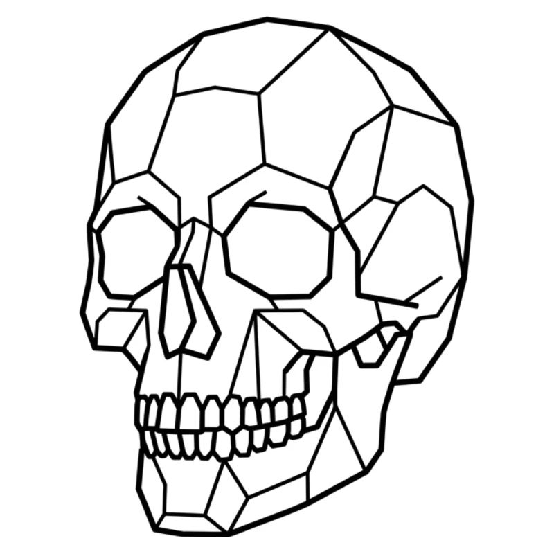 Geometric Skull