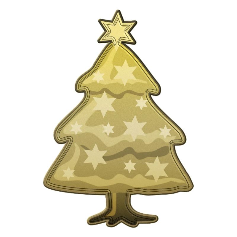 Christmas tree with star