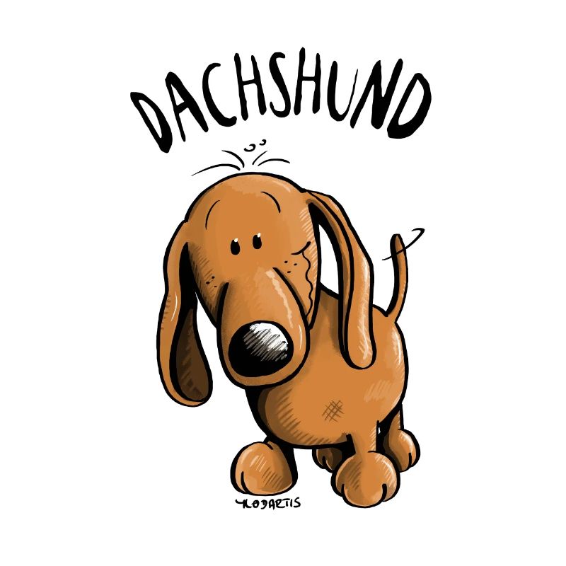 Drolliger Dachshund - Dackel - Teckel