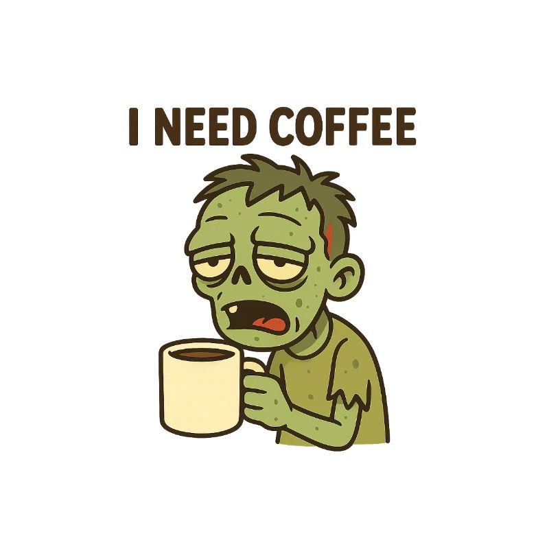 Zombie Coffee – I Need Coffee