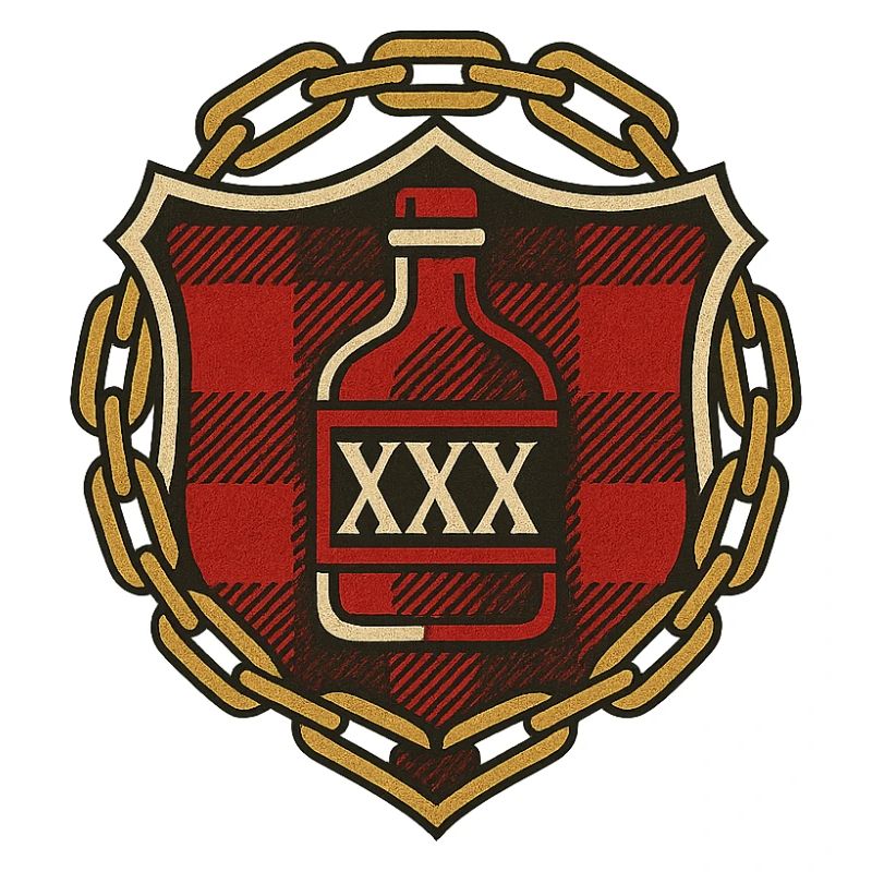 XXX Bottle Shield Patch