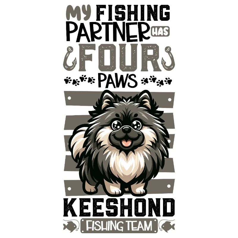 Pêche et Wolfspitz