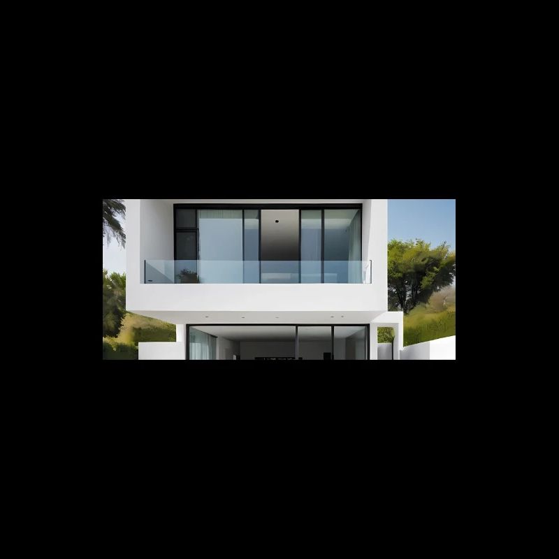 Weiße Villa